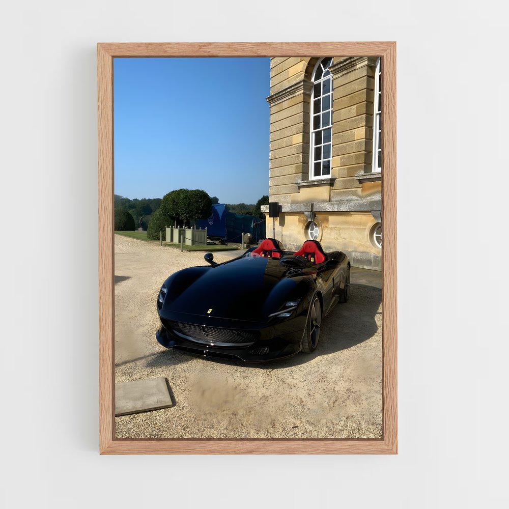 Poster Monza Mystique – affiche Ferrari (vue 4)
